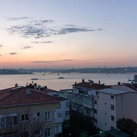 Studio W Fascinating Bosphorus View And Terrace! 伊斯坦布尔